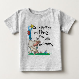 Zeit zum Spielen mit Mommy2 Baby T-shirt