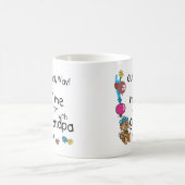 Zeit zum Spielen mit Opa Kaffeetasse (Mittel)