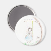 Zeit zum Träumen Magnet (Vorderseite/Rückseite)