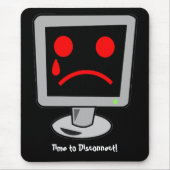 Zeit zum Trennen des Computers Mousepad (Vorne)