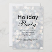 Zeit zum Trinken Champagner Feiertag Einladung (Rückseite)