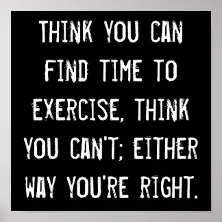 Zeit zum Üben Poster