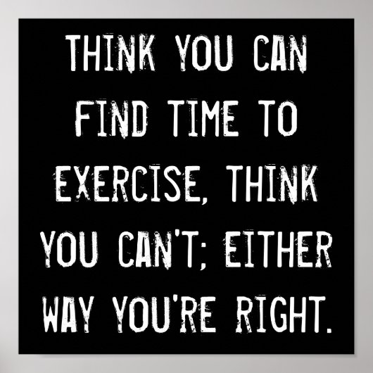 Zeit zum Üben Poster (Vorne)