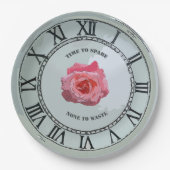 Zeit zum Vergnügen Pappteller (Vorderseite)