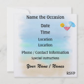 Zeit zum Verschwinden - SRF Einladung (Rückseite)