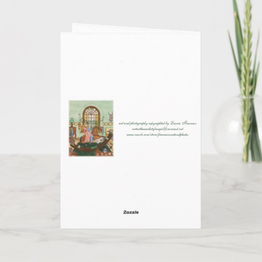 "Zeit zum Vortäuschen" Karte (Rückseite)