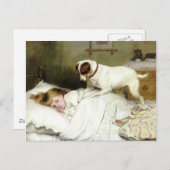 Zeit zum Weck Postkarte (Vorne/Hinten)