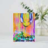 Zeit zum Weinen Postkarte (Stehend Vorderseite)