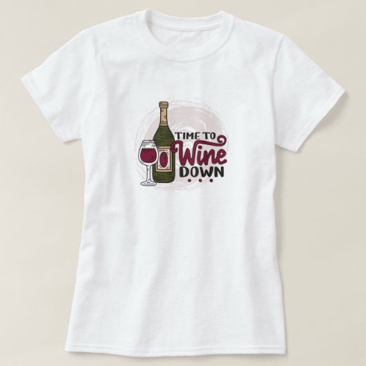 Zeit zum Weinen T-Shirt (Design vorne)