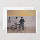 Zeit zum Zuhause Postkarte (Vorne/Hinten)