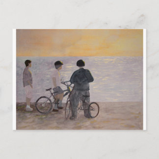 Zeit zum Zuhause Postkarte