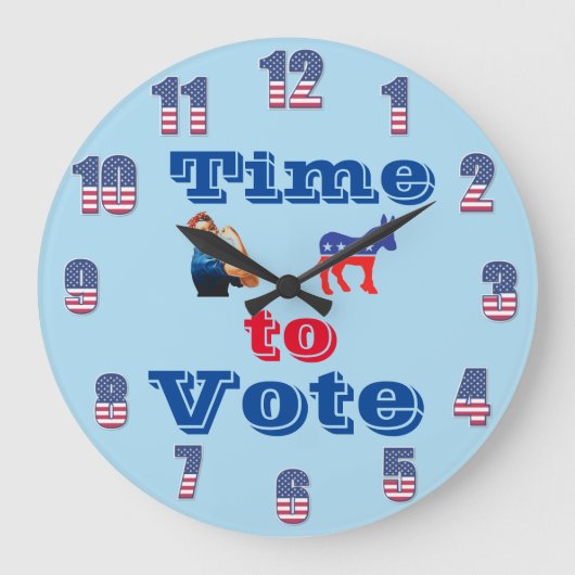 Zeit zur Abstimmung über die Uhr (Vorderseite)