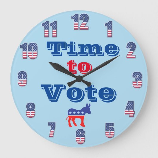 Zeit zur Abstimmung über die Uhr (Vorderseite)