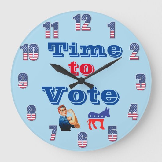 Zeit zur Abstimmung über die Uhr (Vorderseite)