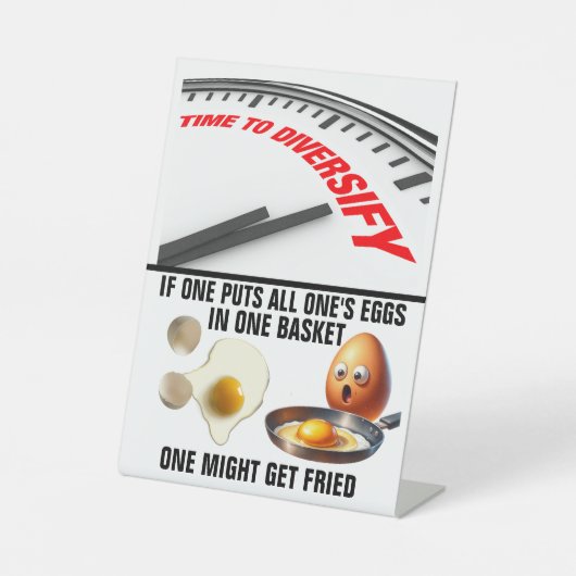 ZEIT ZUR DIVERSIFIZIERUNG SOCKELSCHILD (Vorderseite)