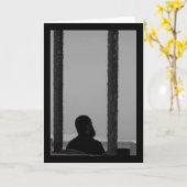 Zeit zur Reflexion Karte (Gelbe Blume)