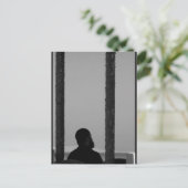 Zeit zur Reflexion Postkarte (Stehend Vorderseite)