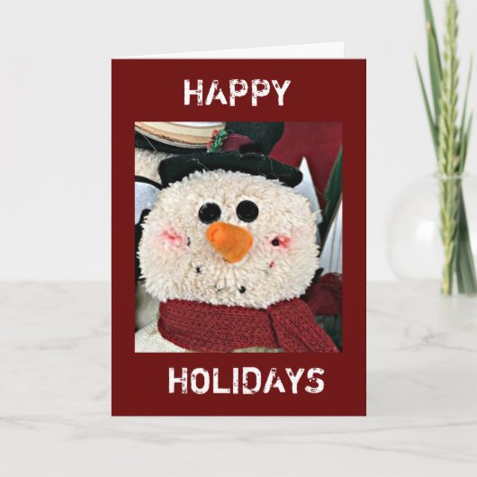 ZEIT ZUR SAMMLUNG **MERRY CHRISTMAS** KARTE (Vorderseite)