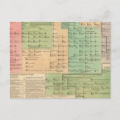 Zeitachse der angelsächsischen Gebiete von 455 bis Postkarte (Vorderseite)