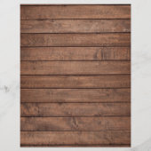 Zeitachse des Hochzeitsprogramms für rustikale Hol (Rückseite)