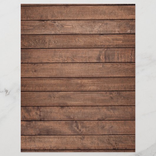 Zeitachse des Hochzeitsprogramms für rustikale Hol (Rückseite)