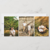 Zeitachse für Wasserfarben Hochzeit Sichern des Da (Rückseite)