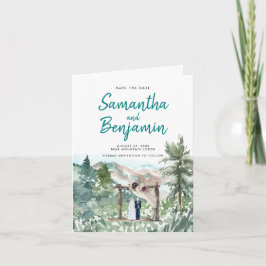 Zeitachse für Wasserfarben Hochzeit Sichern des Da Ankündigung