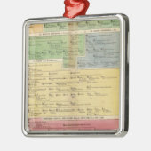 Zeitachse-Reich von Constantiople Silbernes Ornament (Links)