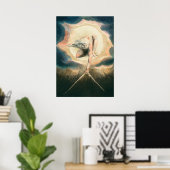 Zeitalter als ein Kompass auf die Erde Poster (Heimbüro)