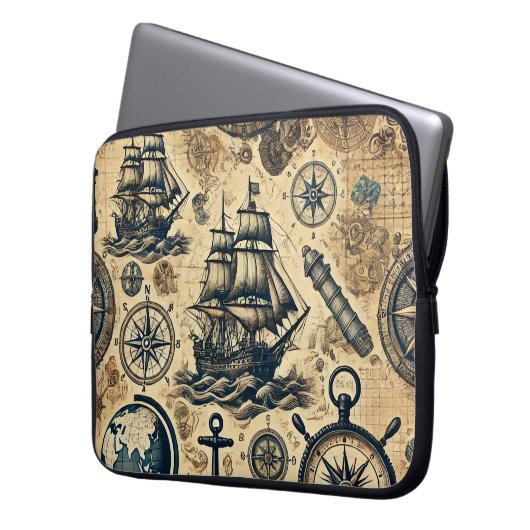 Zeitalter der Entdeckung - Laptop-Sieb: Begleitung Laptopschutzhülle (Vorderseite Links)