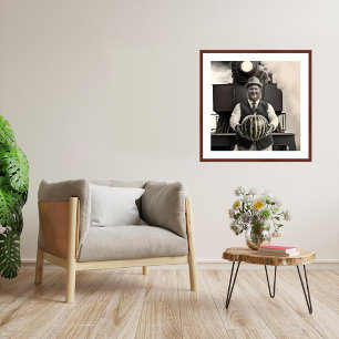 Zeitalter des Dampfes - Archivkunstdruck Poster