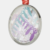 Zeitalter-Fantasie-geistige Silbernes Ornament (Links)