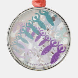 Zeitalter-Fantasie-geistige Silbernes Ornament