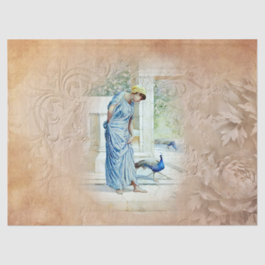 Zeitalter Frauengeflecht Seidenpapier (Vorderseite)