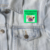 Zeitalterhinterwäldlerwitz Button (Beispiel)