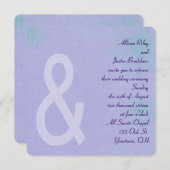 Zeitarbeiter Einladung (Vorne/Hinten)