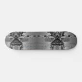 Zeitbiegendes Retro-World-Skateboard Skateboard (Horizontal)