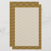 Zeitbogen-Stationierung Briefpapier (Vorne/Hinten)