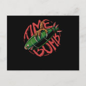 Zeitbombe Postkarte (Vorderseite)