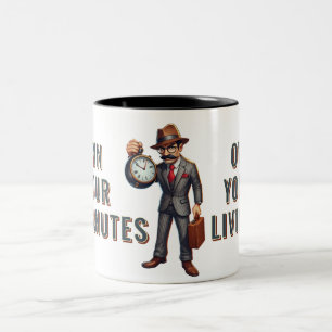 Zeitboss Zweifarbige Tasse