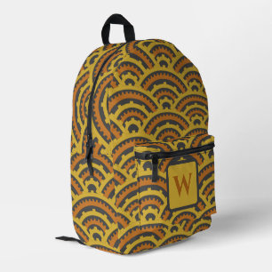 Zeitdiagramme Bedruckter Rucksack