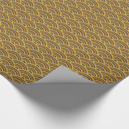 Zeitdiagramme Geschenkpapier (Ecke)