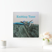 Zeitdrossel Quadratische Wanduhr (Zuhause)