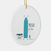 Zeitdruck Keramik Ornament (Rechts)