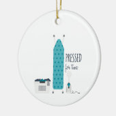 Zeitdruck Keramik Ornament (Links)