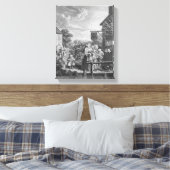 Zeiten des Tages, Abend, 1738 Leinwanddruck (Insitu (Schlafzimmer))