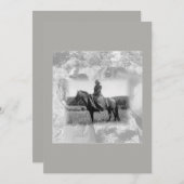 Zeiten vor langer Zeit Dankeskarte (Vorne/Hinten)