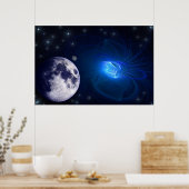 Zeitexperiment - Leichte Fehlkalkulation -2008 Poster (Küche)