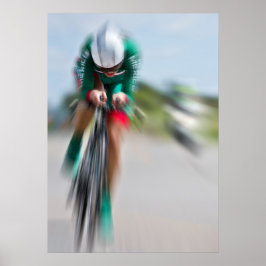 Zeitfahren der Frauen Einzelzeitfahren Nr. 3 Flow- Poster