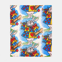 Zeitfahrerhasen mit Trumpet Fleecedecke